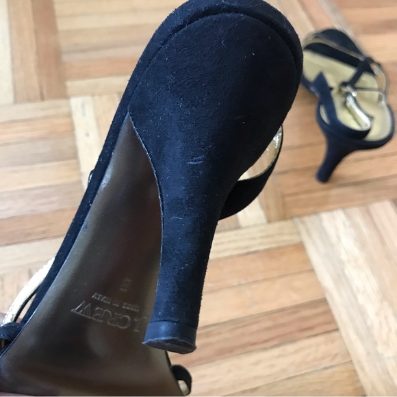 J. Crew Nicolette Heels in Black Suede - Picture 11 of 16